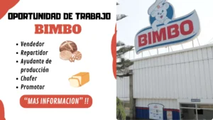 EMPLEOS PARA GRUPO BIMBO